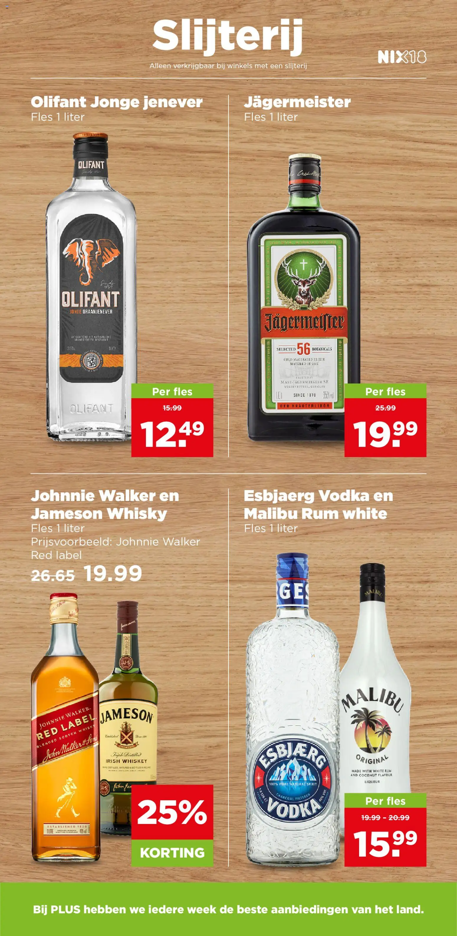 {H1} | Pagina: 36 | Producten: Jägermeister, Fles, Whisky, Slijterij
