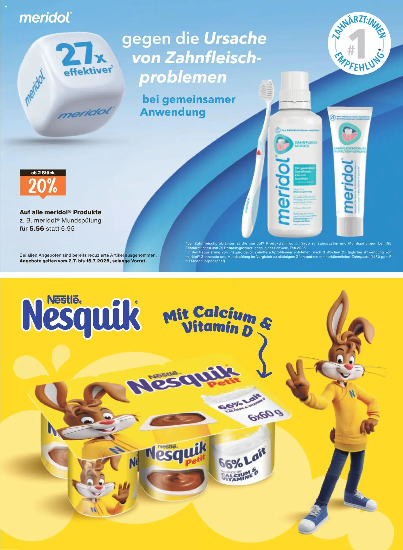 Migros aktionen Magazin – gültig ab 01.07.2026 | Seite: 53 | Produkte: Zahnpasta