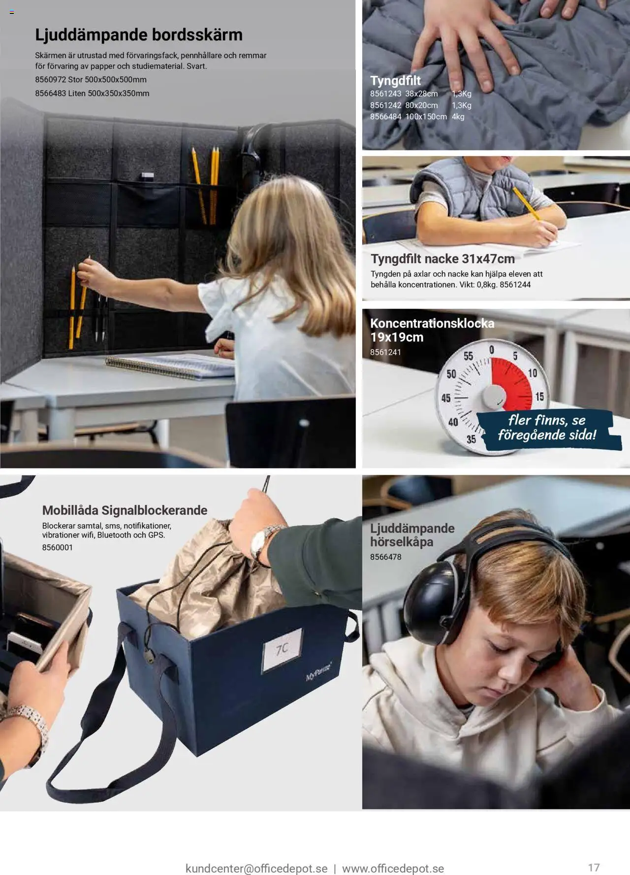 Office Depot reklamblad aktuell från 01/09/2025 | Sida: 17 | Produkter: Papper