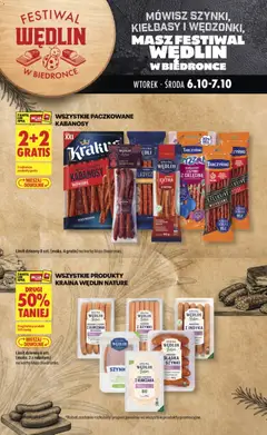 Pogląd oferty "Biedronka gazetka - Festiwal wędlin" - ważna od 06.10.2026