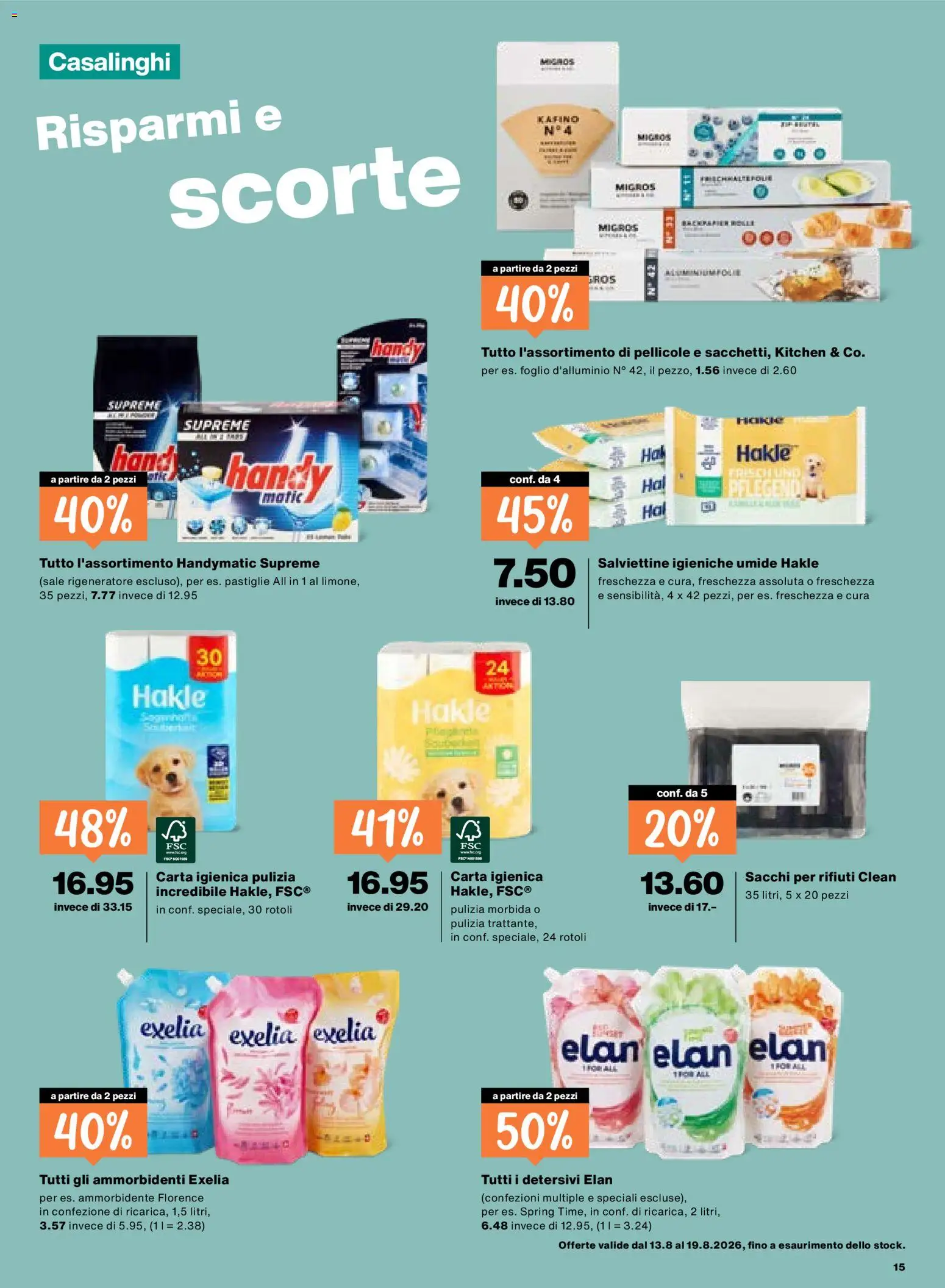 Migros aktionen IT – gültig ab 13.08.2026 | Seite: 15