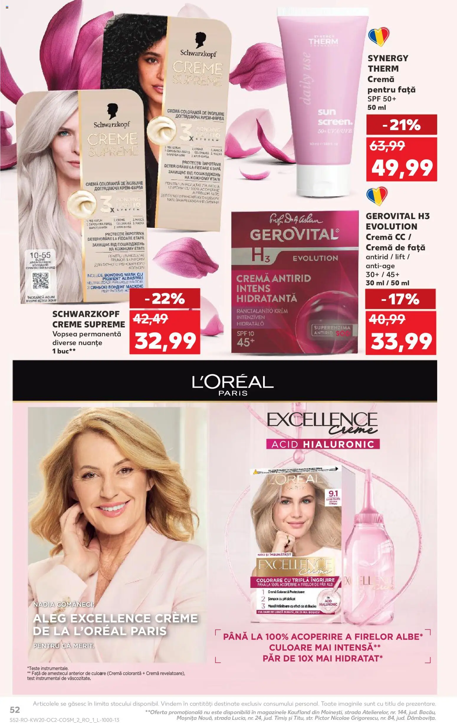 Kaufland RO akciós ujság - amely érvényes a következő dátumtól: 13.05.2026 | Oldal: 52