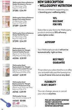 Preview of Oriflame - Offers valid from 15.04.2026 | Page: 112 | Products: Chocolate, Soup, Strawberry, Vanilla
