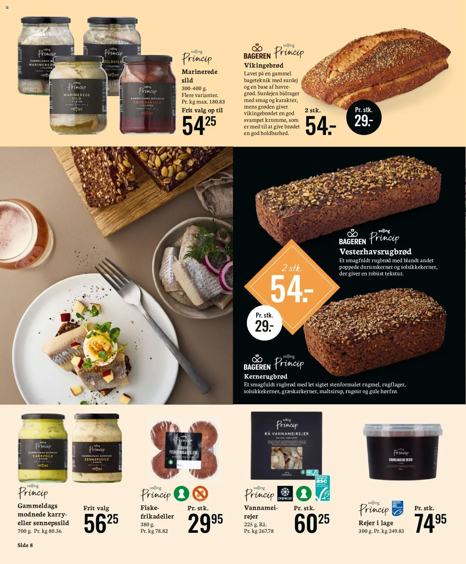 Bilka tilbudsavis – gyldig fra 31/10/2026 | Side: 9 | Produkter: Frikadeller, Sild, Rejer, Søm