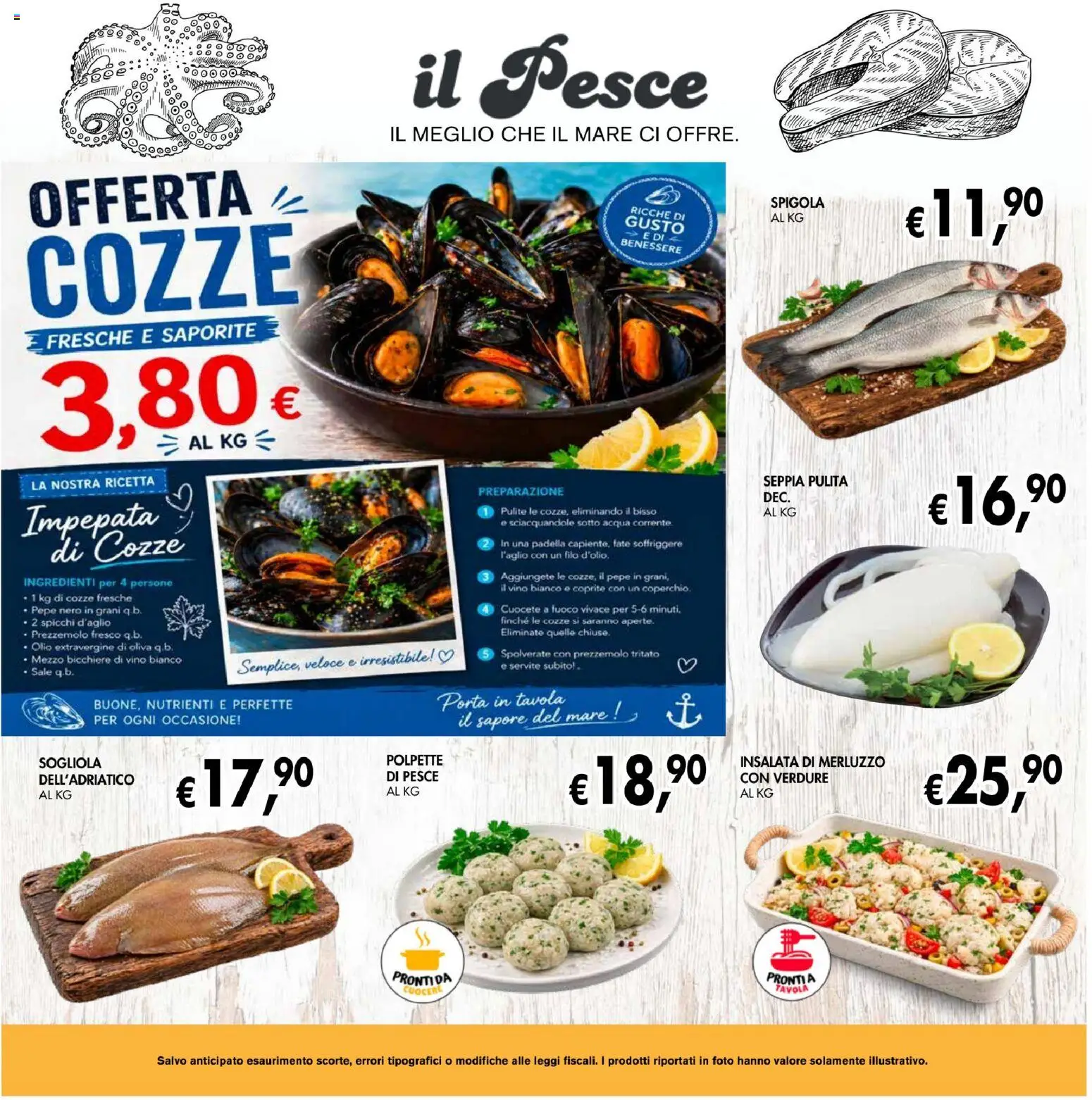 Volantino Coal del 07.05.2026 | Pagina: 9 | Prodotti: Acqua, Olio, Spigola, Polpette