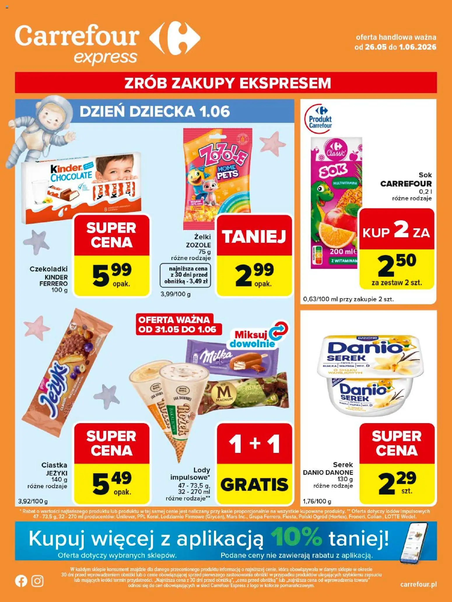 Carrefour gazetka - Express II od 26.05.2026 | Strona: 1