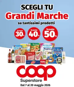 Anteprima del volantino COOP volantino Superstore Bra valido a partire dal 07.05.2026