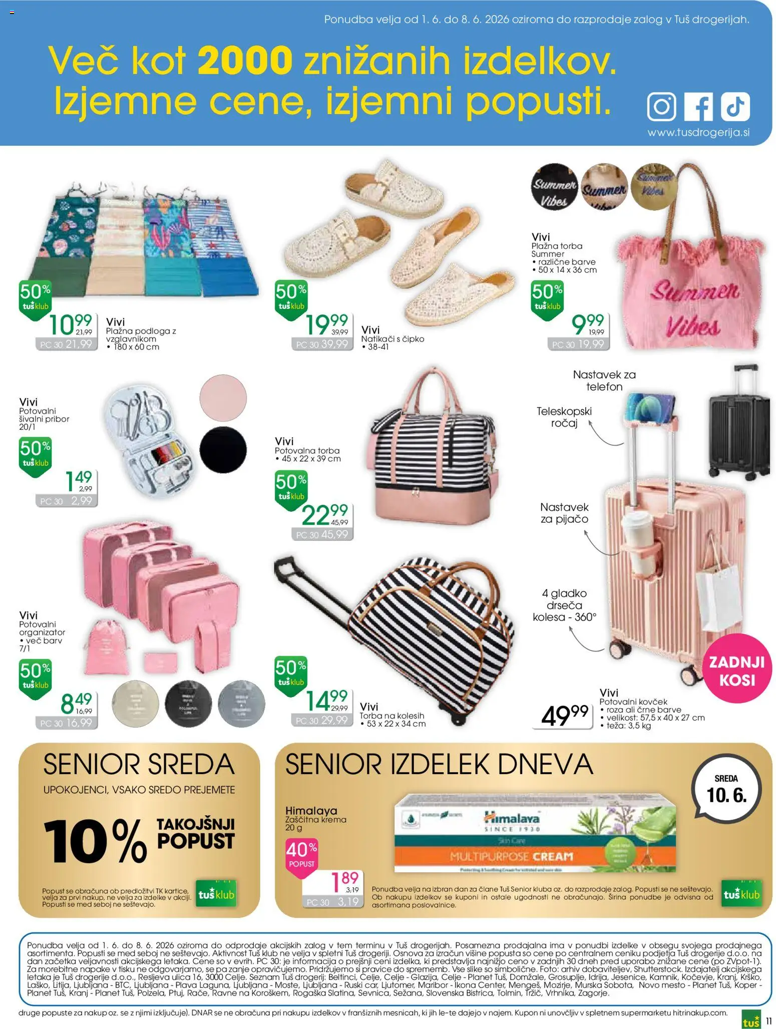 Novi Tuš katalog ponudbe – veljaven od 03.06.2026 | Stran: 11
