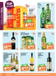 Studenac Katalog - Pregled kataloga iz trgovine Studenac, vrijedi od 13.05.2026 | Stranica: 28 | Proizvodi: Radler, Pica, Vino, Pivo