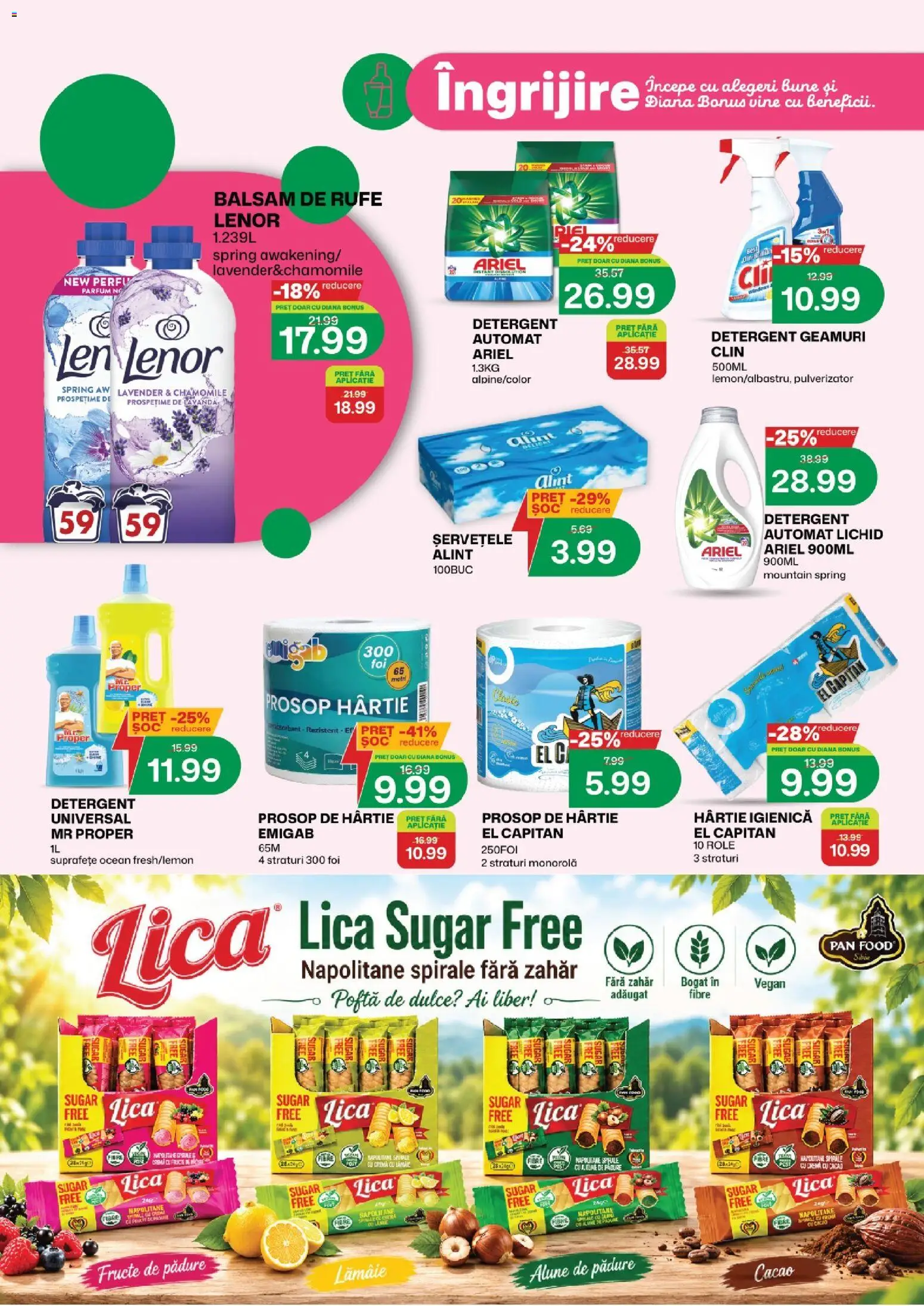 Noul catalog Diana – valabil de la 16.10.2026 | Pagină: 15 | Produse: Alune, Balsam, Cacao, Fructe