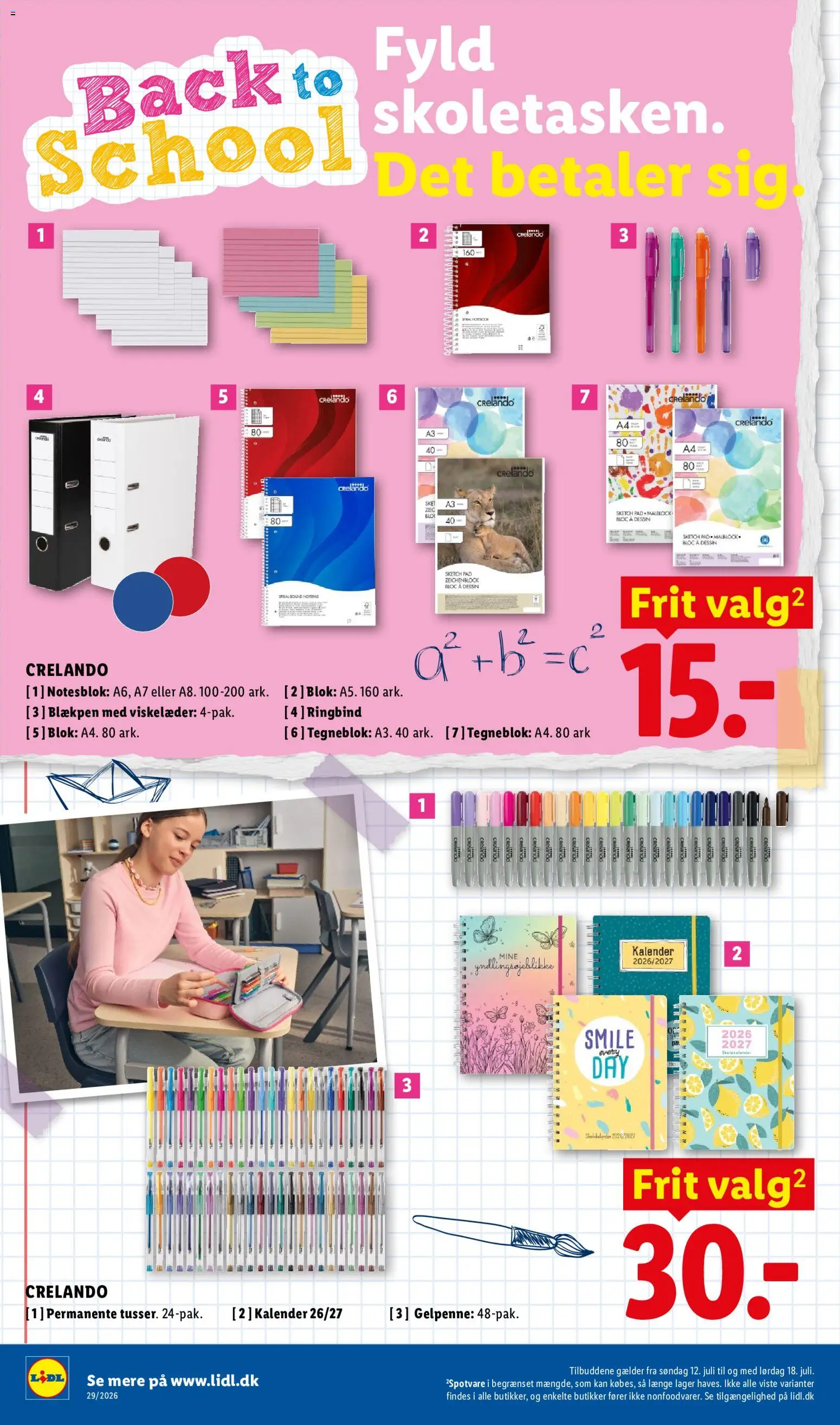 Lidl tilbudsavis – gyldig fra 16/07/2026 | Side: 32 | Produkter: Søm