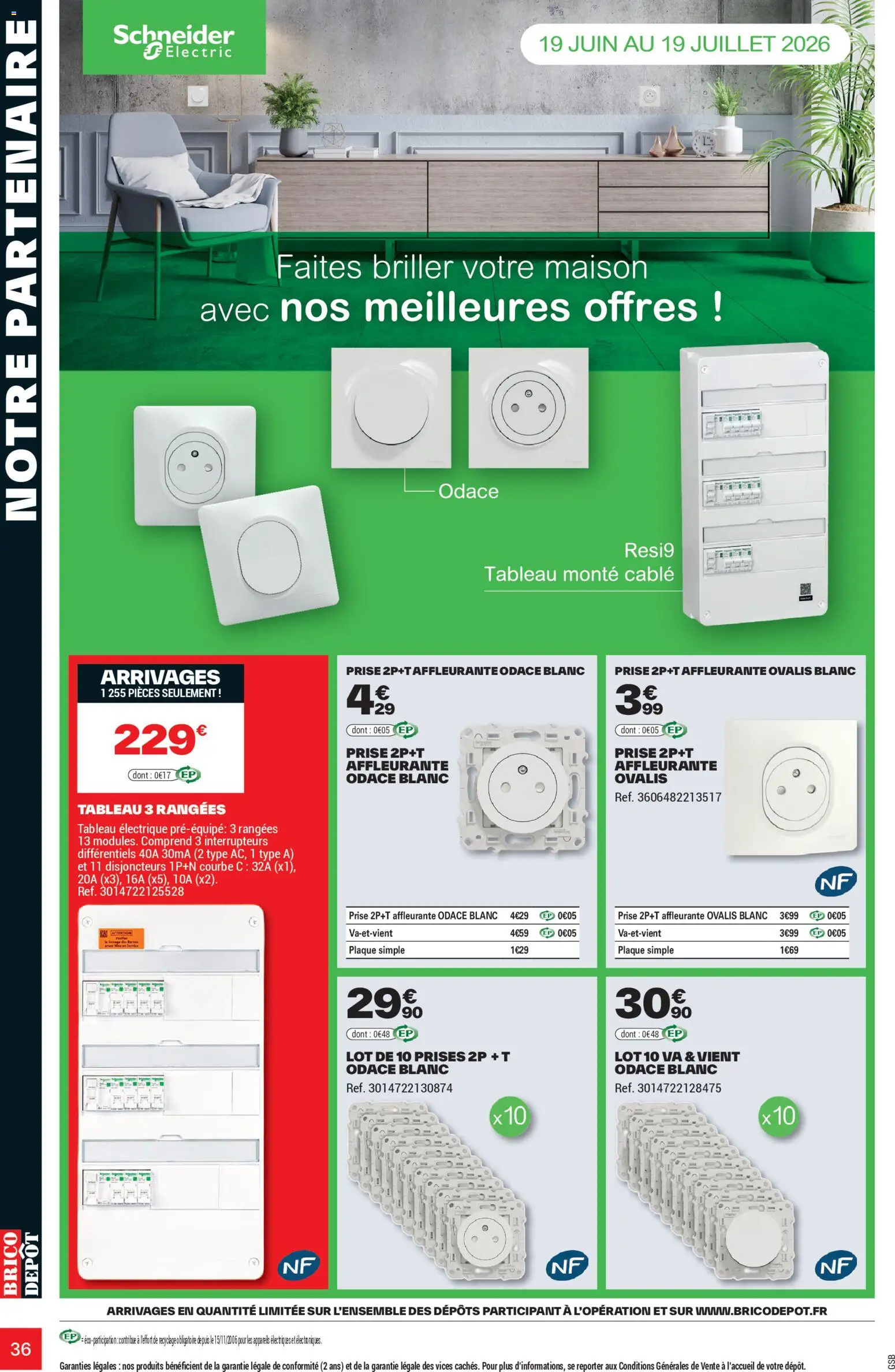 {H1} | Page: 36 | Produits: Câble, Prises, Prise