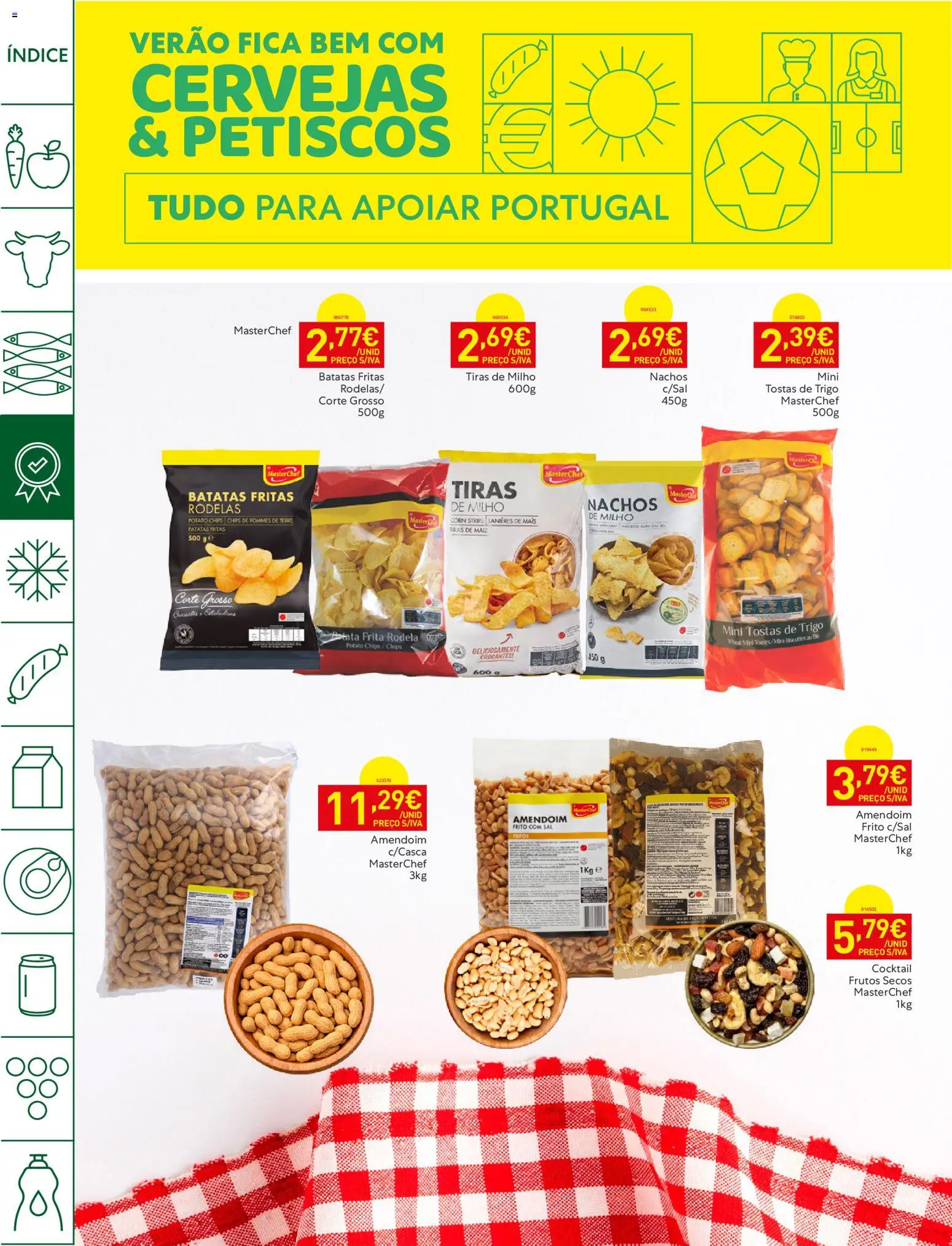 Recheio Horeca Madeira │ válido de 16.06.2026 | Página: 10 | Produtos: Batata, Tostas, Batatas fritas, Milho