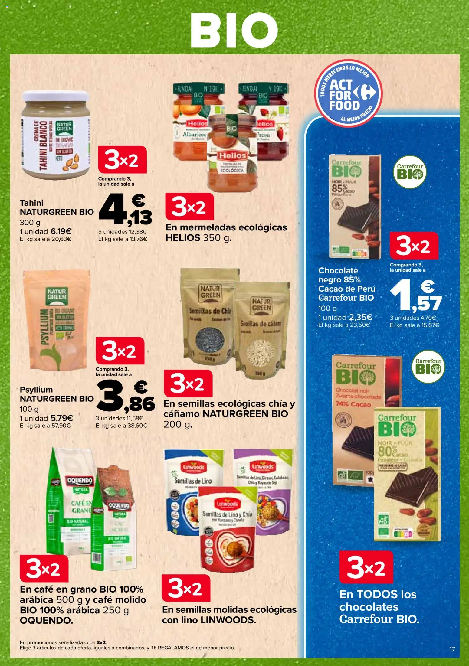 Carrefour Tendencias │ válido desde el 26/06/2026 | Página: 17 | Productos: Chocolate, Crema, Té, Φρυγανιές σικάλεως