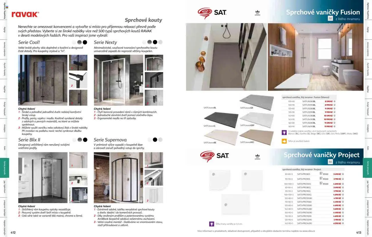 Siko koupelny katalog Koupelny 2025/2026 od 14.10.2025 | Strana: 208 | Produkty: Osvětlení, Madlo, Perla, Wc