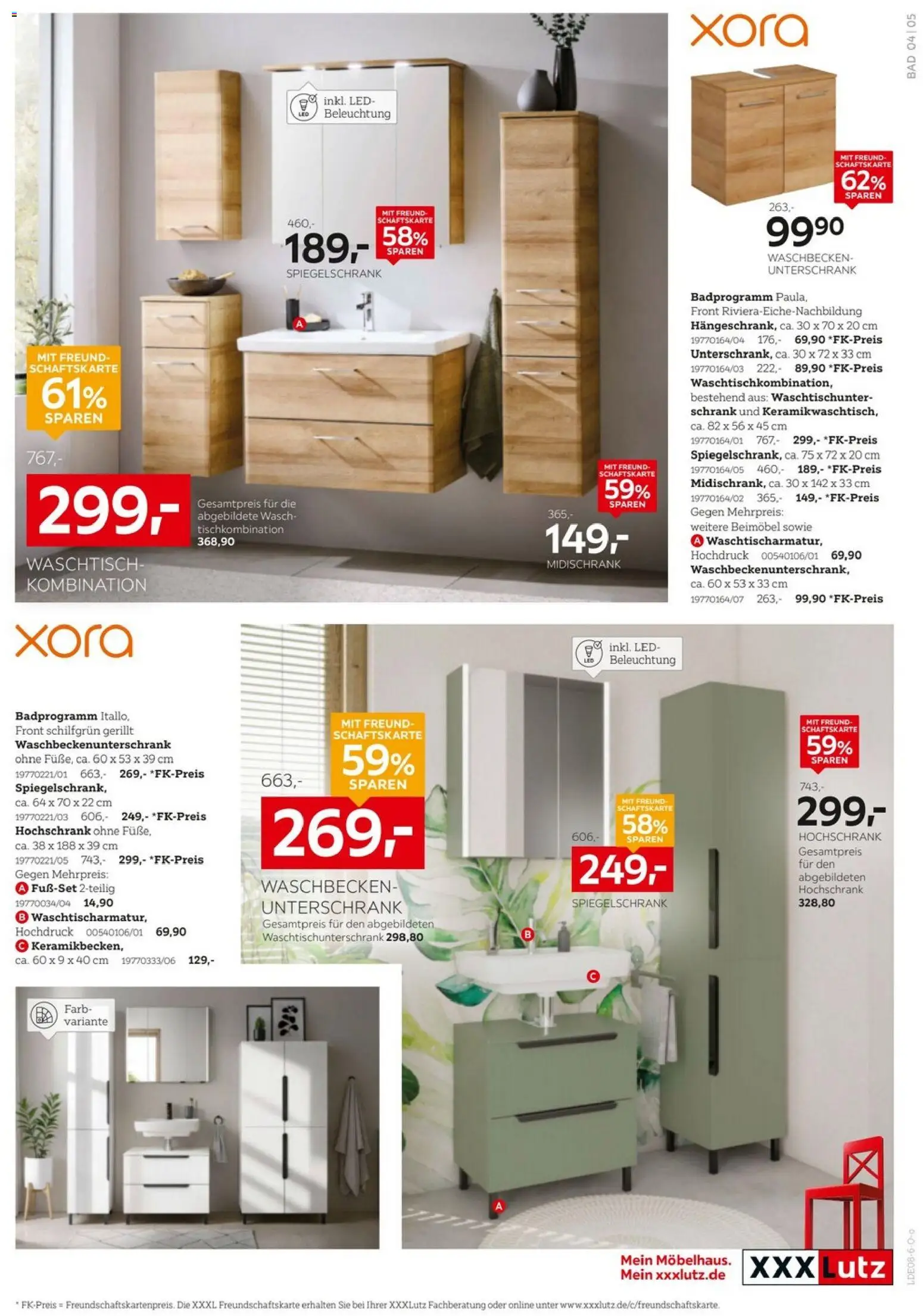 XXXLutz Badezimmer-Testerinnen und -Tester gesucht – gültig ab 25.07.2026 | Seite: 5 | Produkte: Waschbecken, Bad, Hochschrank, Midischrank