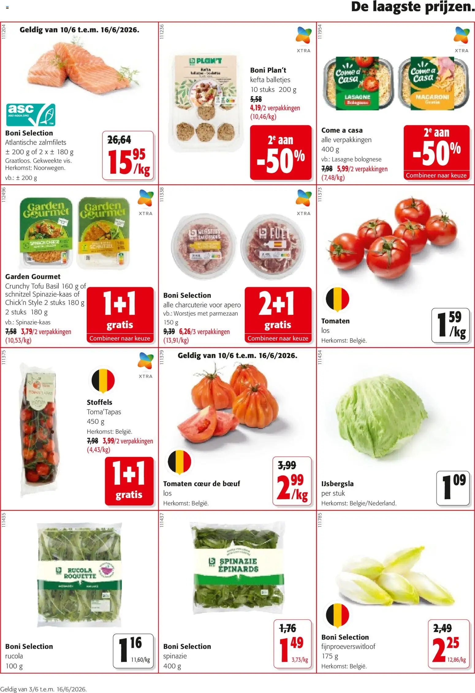 {H1} | Pagina: 14 | Producten: Schnitzel, Tomaten, Macaroni, Parmezaan