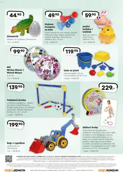 Náhled letáku Coop leták - Hity jaro od 13.03.2026 | Strana: 8 | Produkty: Dinosaurus, Písek, Kolo, Fotbalová branka