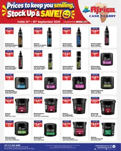 Africa Cash & Carry specials catalogue – valid from 10/09/2026 | Page: 80