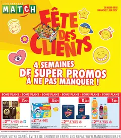 Match Supermarché - Prévisualisation de Match Supermarché - Fête des clients valide à partir de 09.06.2026