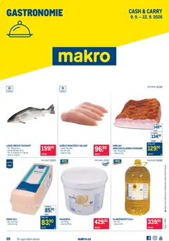 Náhled letáku Makro leták - Gastronomie od 09.09.2026