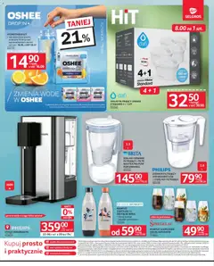 Pogląd oferty "Selgros cash&carry gazetka - Oferta przemysłowa" - ważna od 24.09.2026 | Strona: 12 | Produkty: Dzbanek, Dzbanek filtrujący, Oshee, Woda