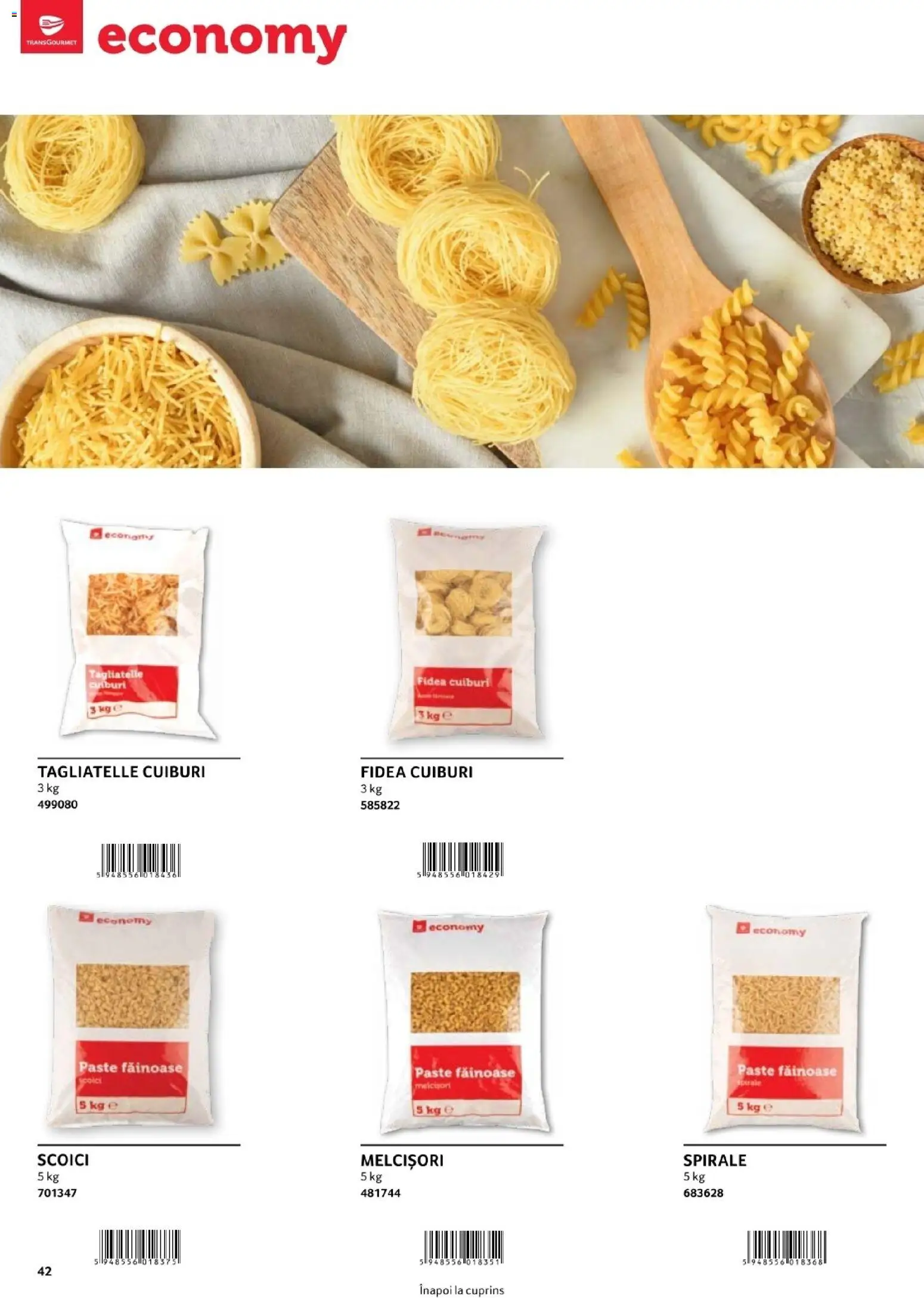 Noul catalog Selgros – valabil de la 30.01.2026 | Pagină: 42 | Produse: Cașcaval, Brânză, Pizza