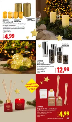 Pré-visualização Lidl folheto Especial Decoração de Natal válido de 26/10/2026 | Página: 29