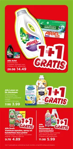 Plus folder week 27 - Voorbeeld van een folder van Plus, geldig van 01-07-2026 | Pagina: 12 | Producten: Wasmiddel, Wasverzachter, Kan, Wasmachine