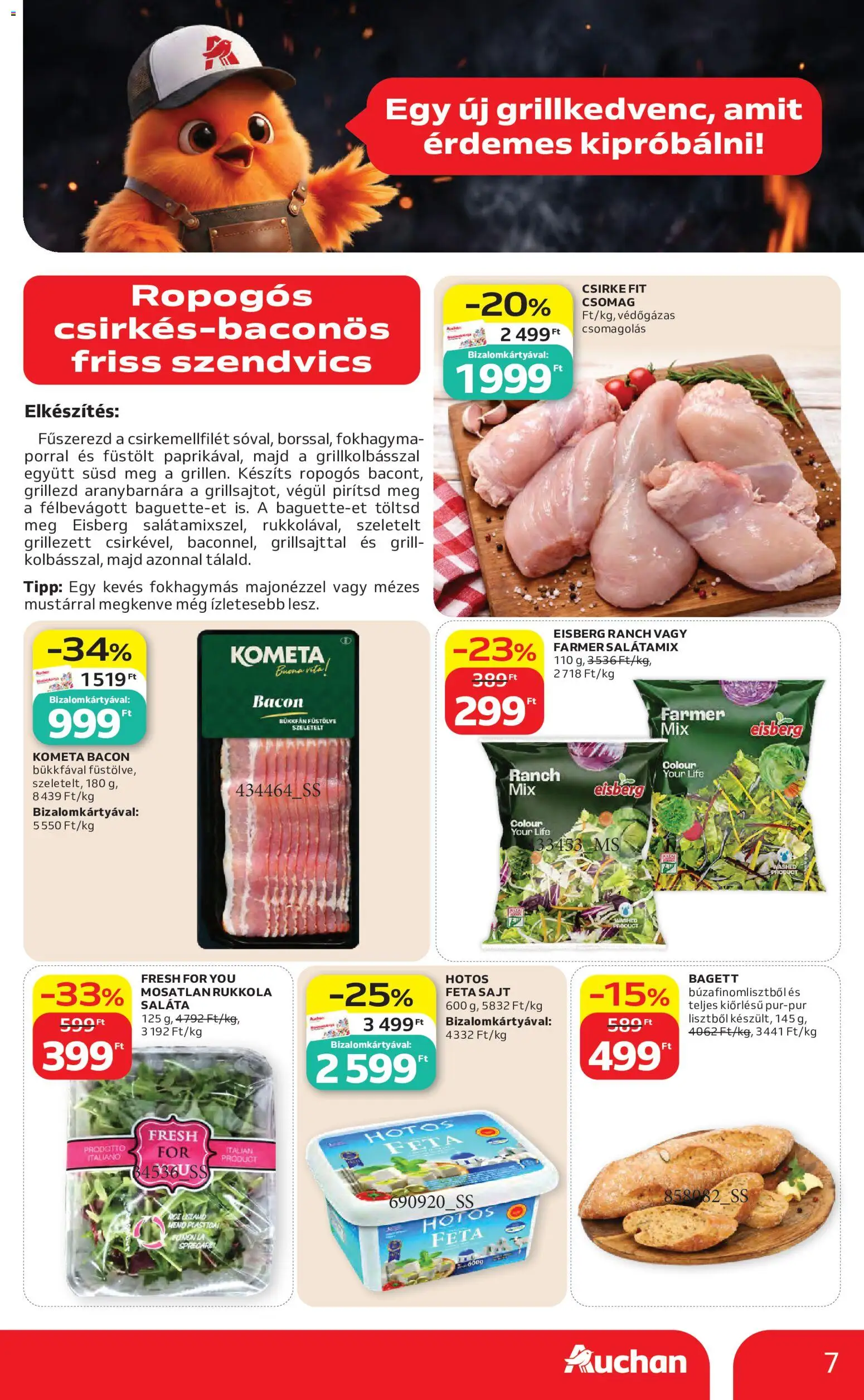 Auchan akciós ujság - amely érvényes a következő dátumtól: 2026.07.30. | Oldal: 7