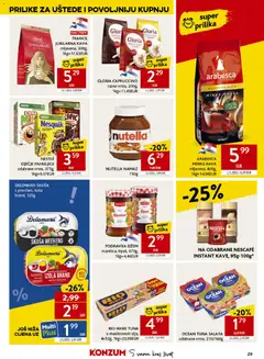 GLORIA CAPPUCCINO razne vrste, 200g, GLORIA CAPPUCCINO razne vrste, 200g - Pregled kataloga iz trgovine Konzum, vrijedi od 17.06.2026 | Stranica: 29