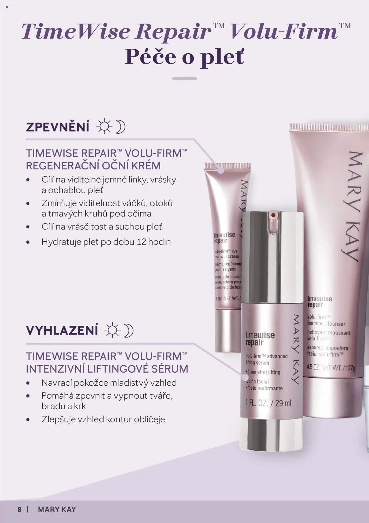 Mary Kay katalog - TimeWise Repair od 20.11.2023 | Strana: 8 | Produkty: Sérum, Krém, Crema