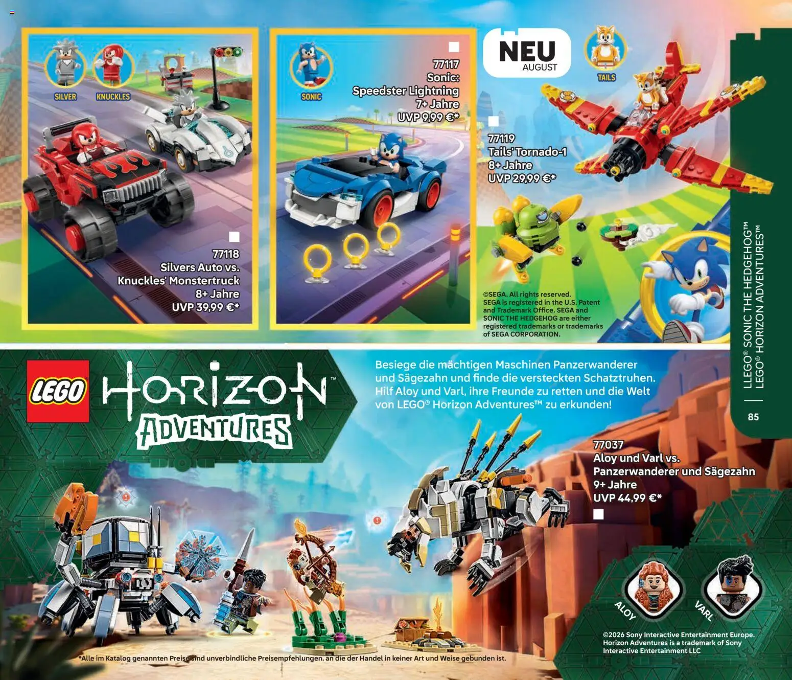 Lego Angebote gültig ab 01.09.2026 | Seite: 85