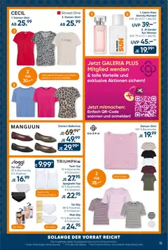 Galeria Karstadt Kaufhof Prospekt ab 10.06.2026 gültig | Seite: 15 | Produkte: Spaghettitop, Tanktop