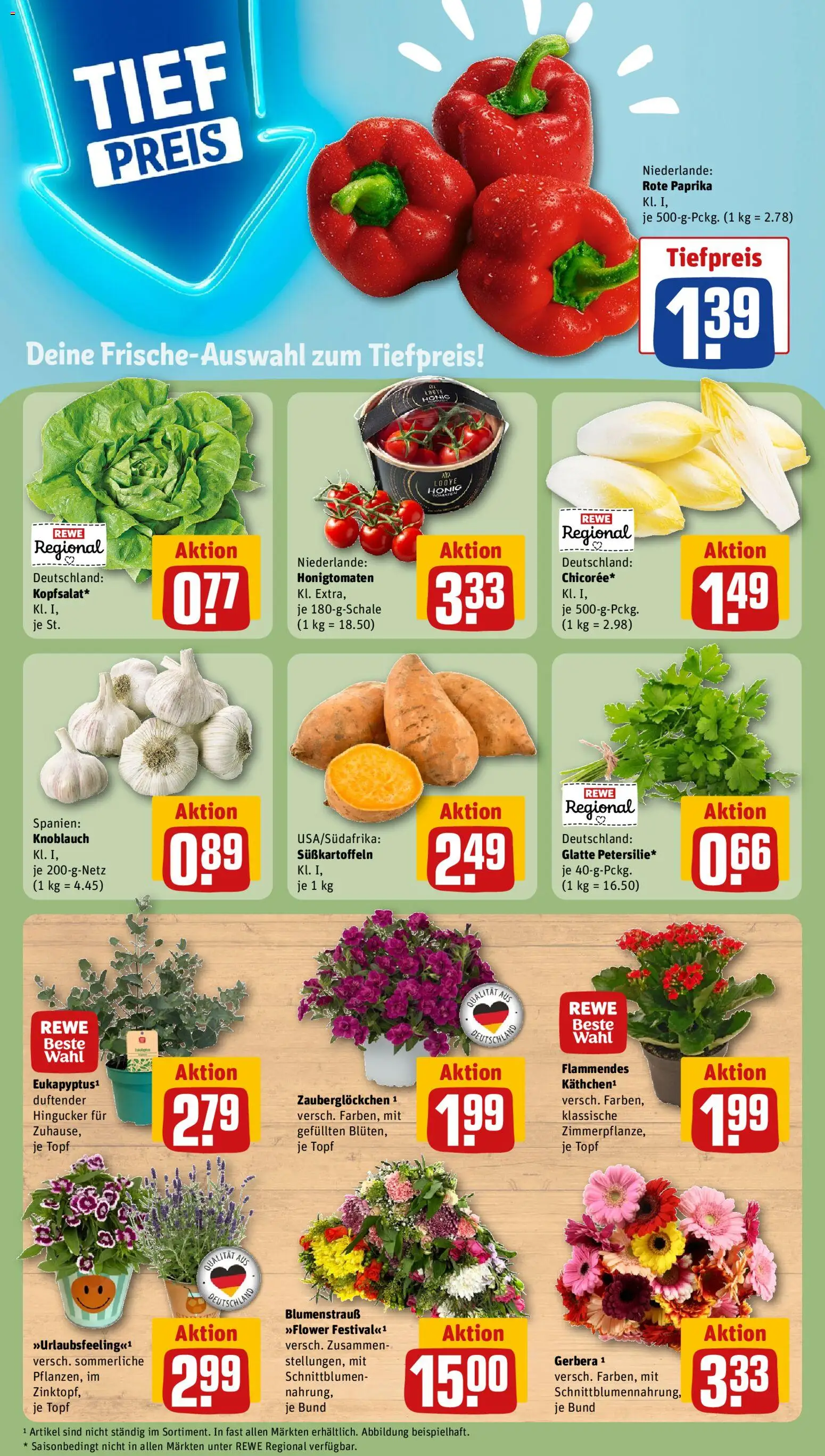 Rewe ihr Kaufpark Prospekt – gültig ab 08.06.2026 | Seite: 5 | Produkte: Paprika, Knoblauch