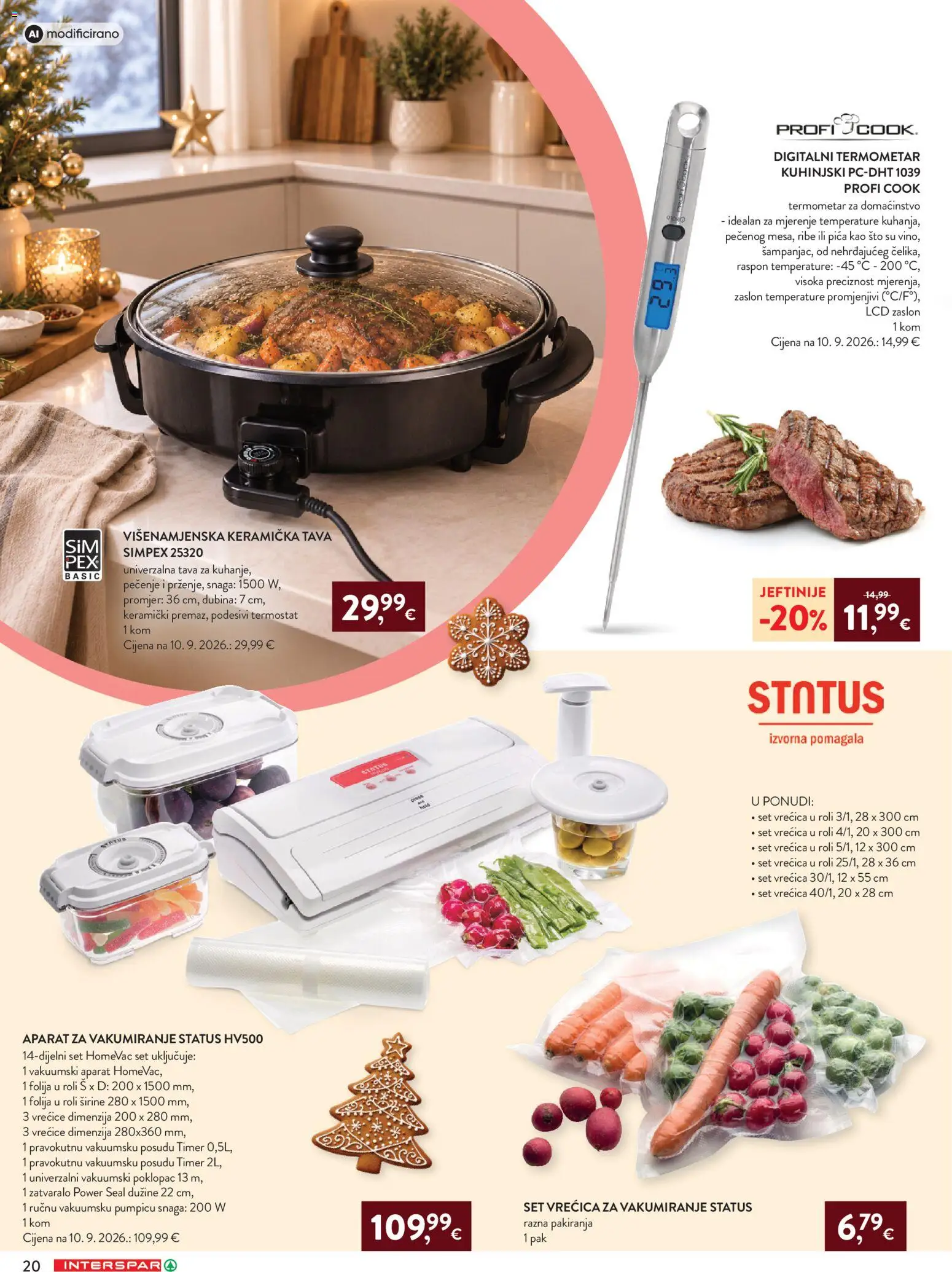 Interspar katalog | vrijedi od 07.10.2026 | Stranica: 22 | Proizvodi: Termometar, Folija, Pica, Termostat