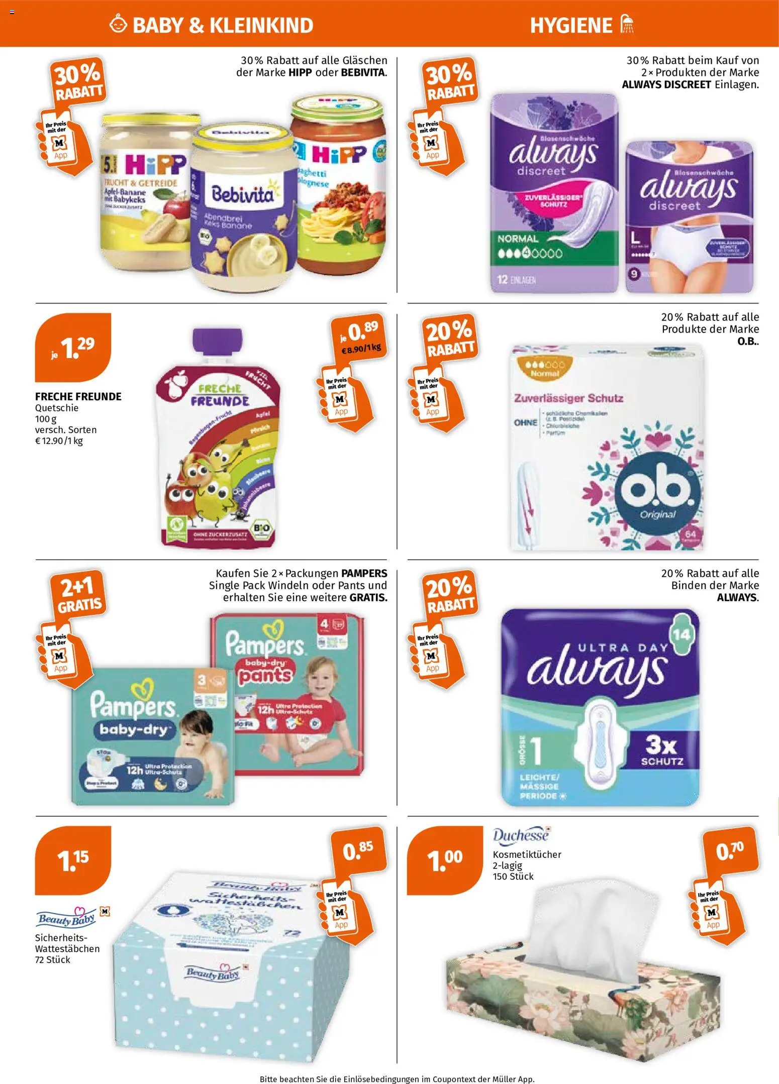 Müller Flugblatt gültig ab 15.06.2026 | Seite: 6 | Produkte: Getreide, Zucker, Pampers, Äpfel