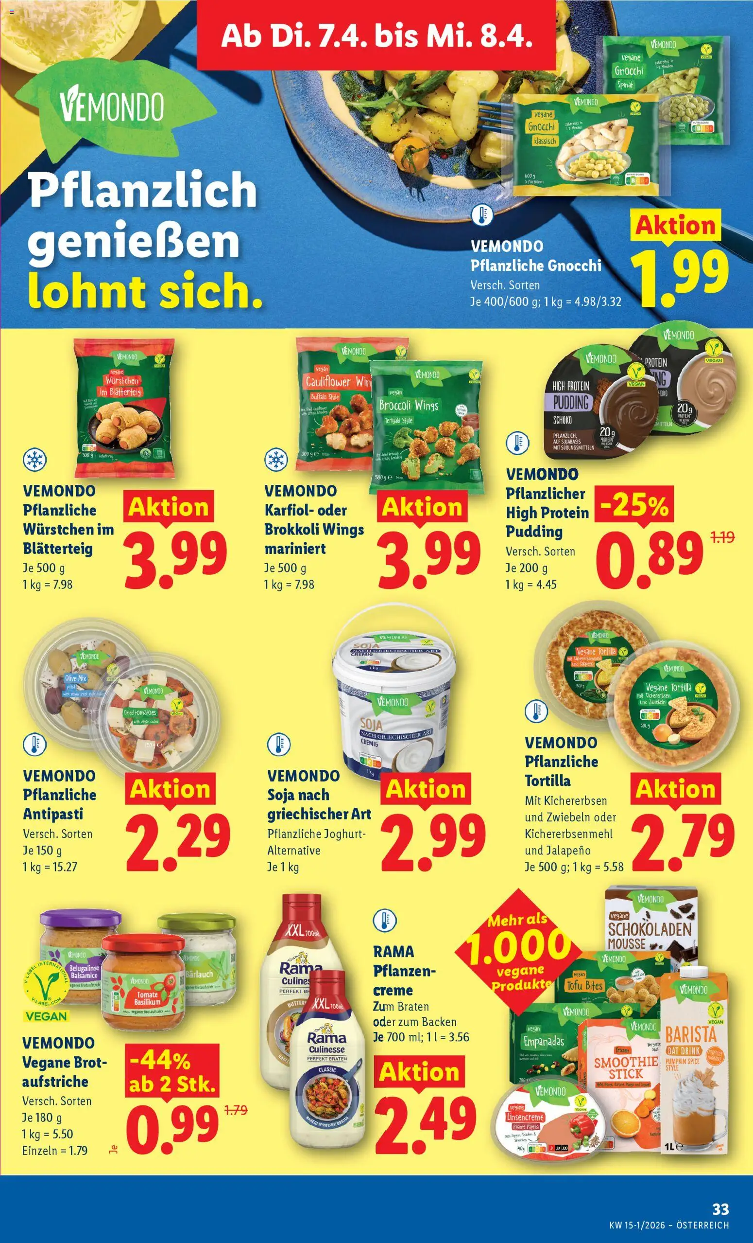 Lidl - Flugblatt gültig ab 02.04.2026 | Seite: 38 | Produkte: Zwiebeln, Creme, Joghurt, Brot