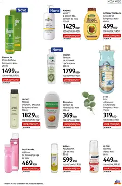 Vollare MACADAMIA ulje za kosu 30 ml, A small yellow bottle of macadamia hair oil, 30 ml. - pregled DM Drogerie kataloga - važi od 01.06.2026 | Strana: 19