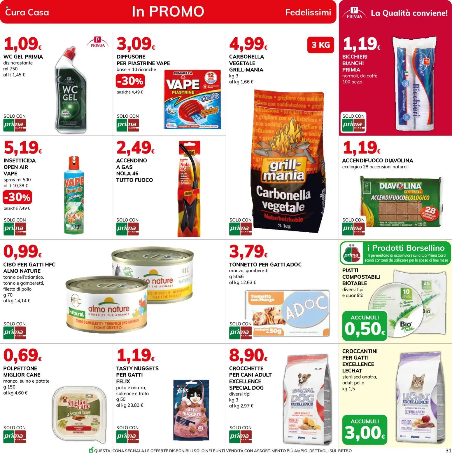 Volantino Basko del 11/08/2026 | Pagina: 31 | Prodotti: Salmone, Piatti, Barbecue, Tonno