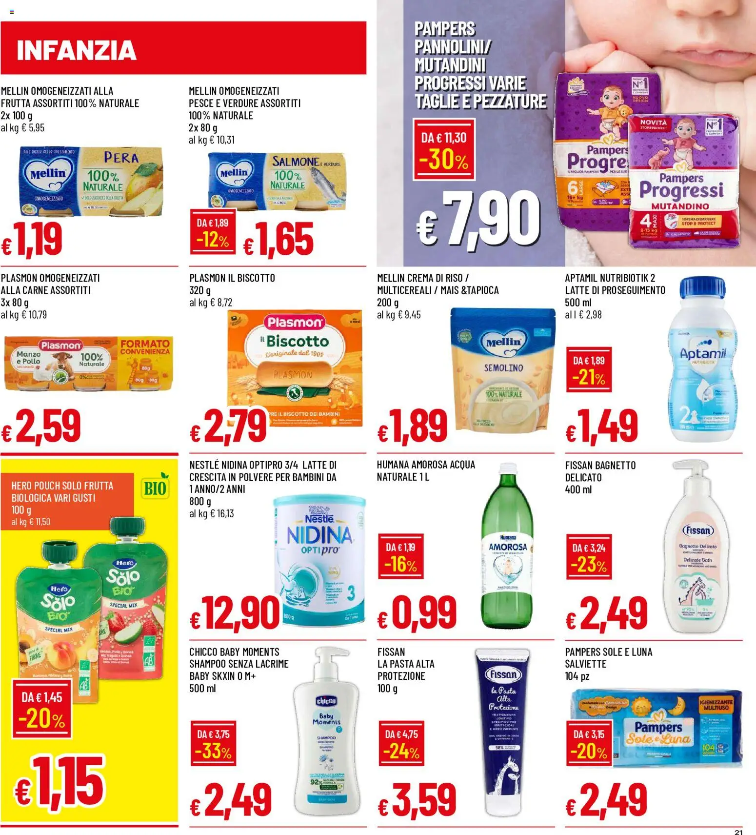 Volantino Galassia del 25/06/2026 | Pagina: 21 | Prodotti: Riso, Verdure, Latte, Pasta