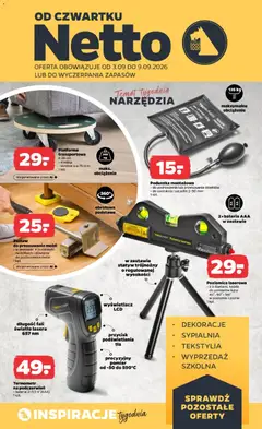 Pogląd oferty "Netto gazetka od czwartku NonFood" - ważna od 03.09.2026