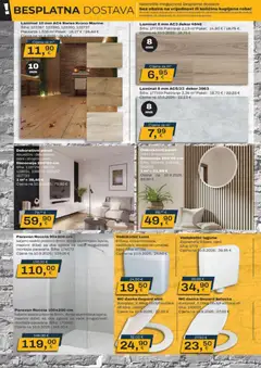 Vinkoprom Katalog - Pregled kataloga iz trgovine Vinkoprom, vrijedi od 01.10.2026 | Stranica: 12 | Proizvodi: WC daska, Vodokotlić, Laminat, Staklo