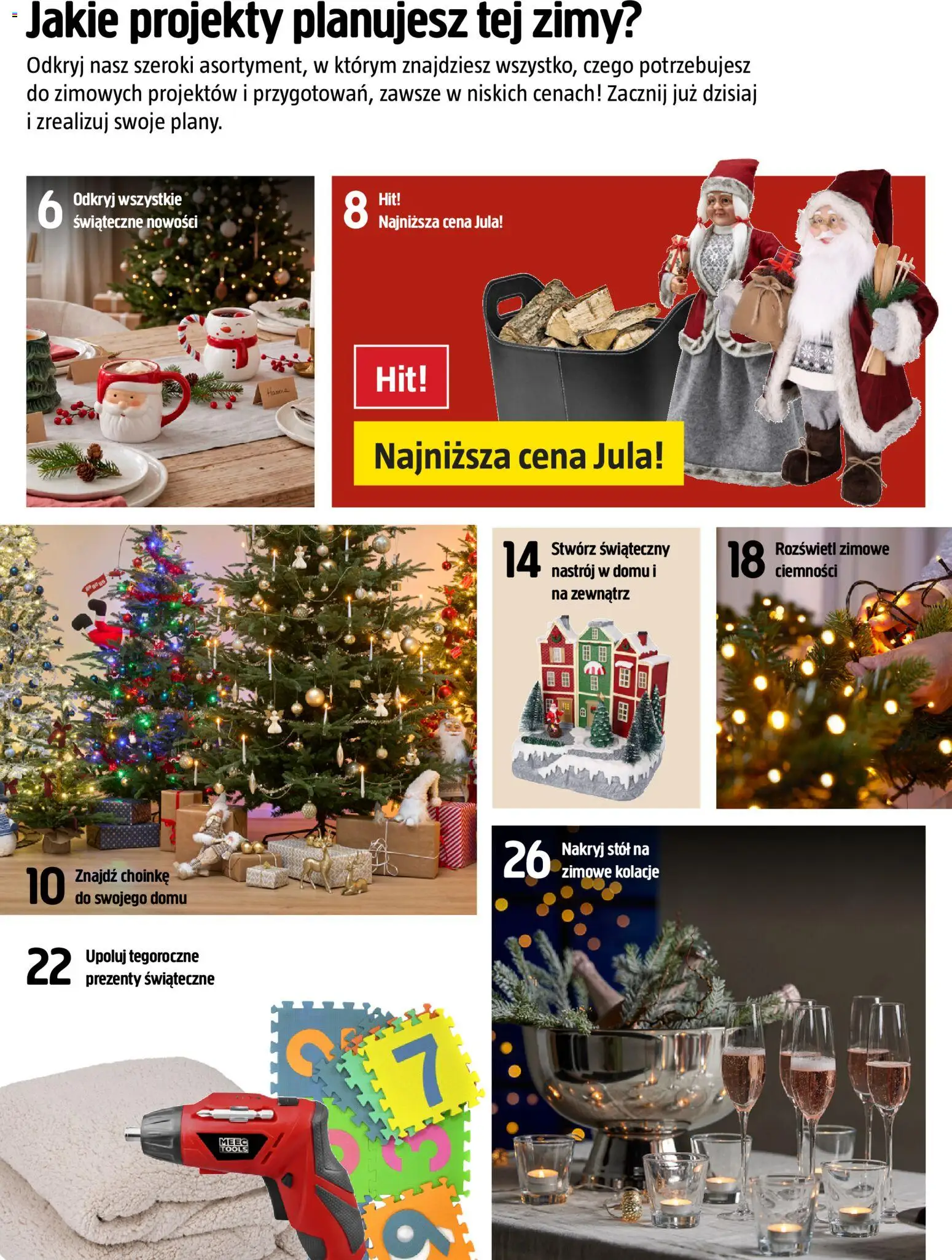 Jula gazetka - Zorganizuj całe Święta w niskich cenach od 22.10.2026 | Strona: 2 | Produkty: Stół