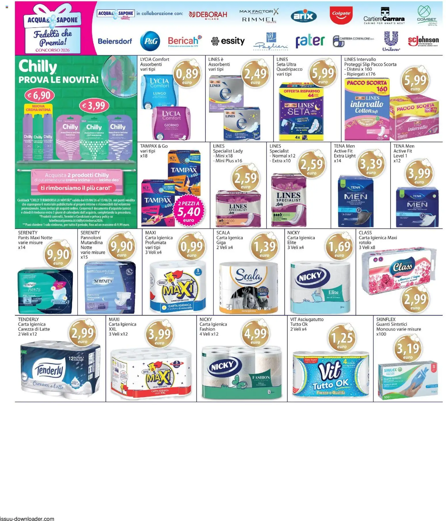 Volantino Acqua e Sapone del 09.04.2026 | Pagina: 16 | Prodotti: Crema, Sapone, Scala, Asciugatutto
