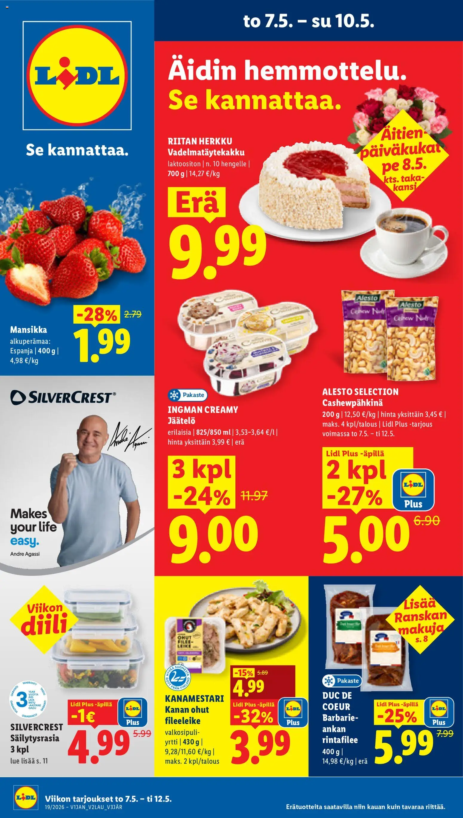 Lidl tarjoukset - Rovaniemi – voimassa 07.05.2026 alkaen | Sivu: 1