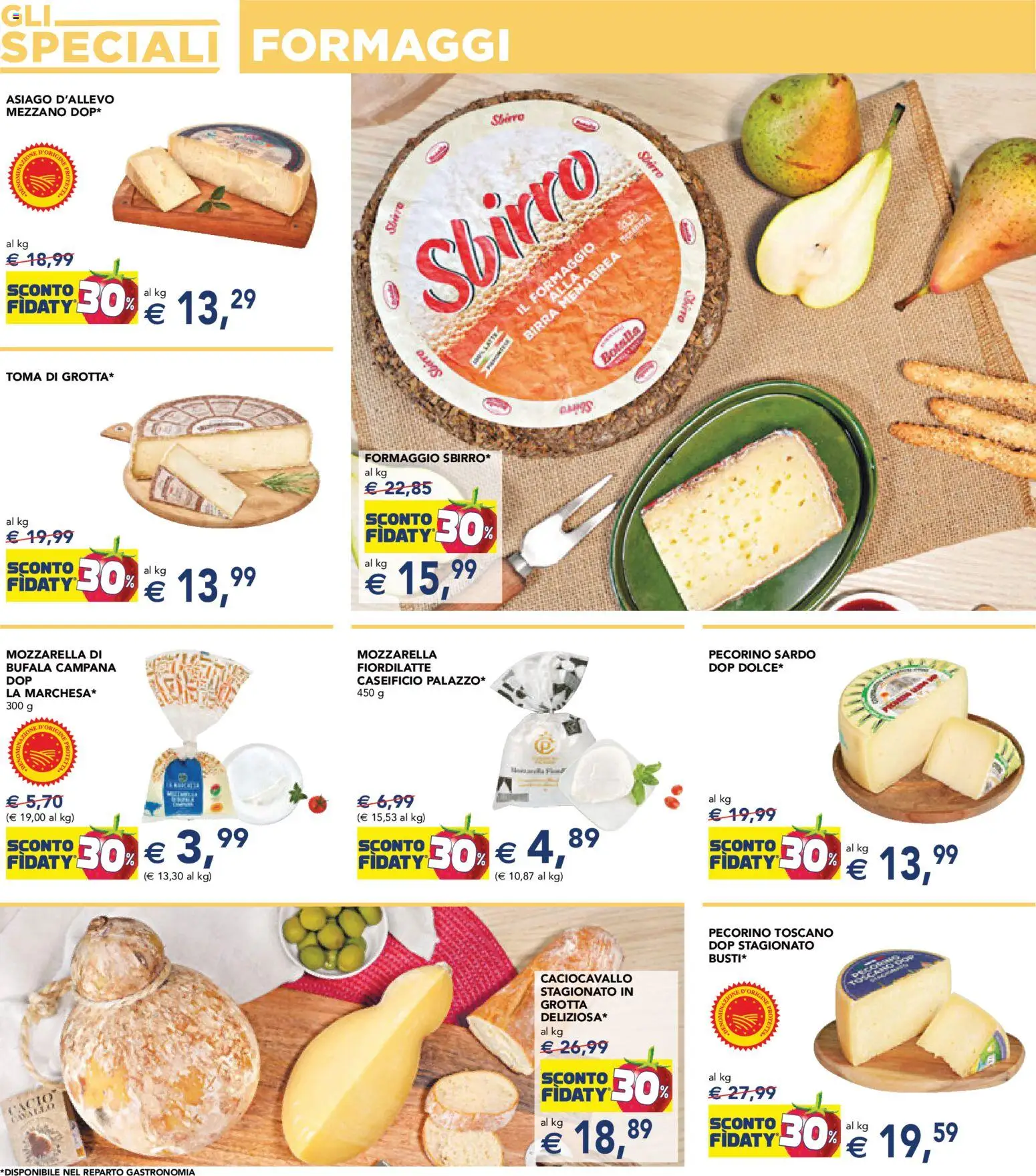 Volantino Esselunga S del 07.05.2026 | Pagina: 19 | Prodotti: Birra, Mozzarella, Formaggio, Pecorino