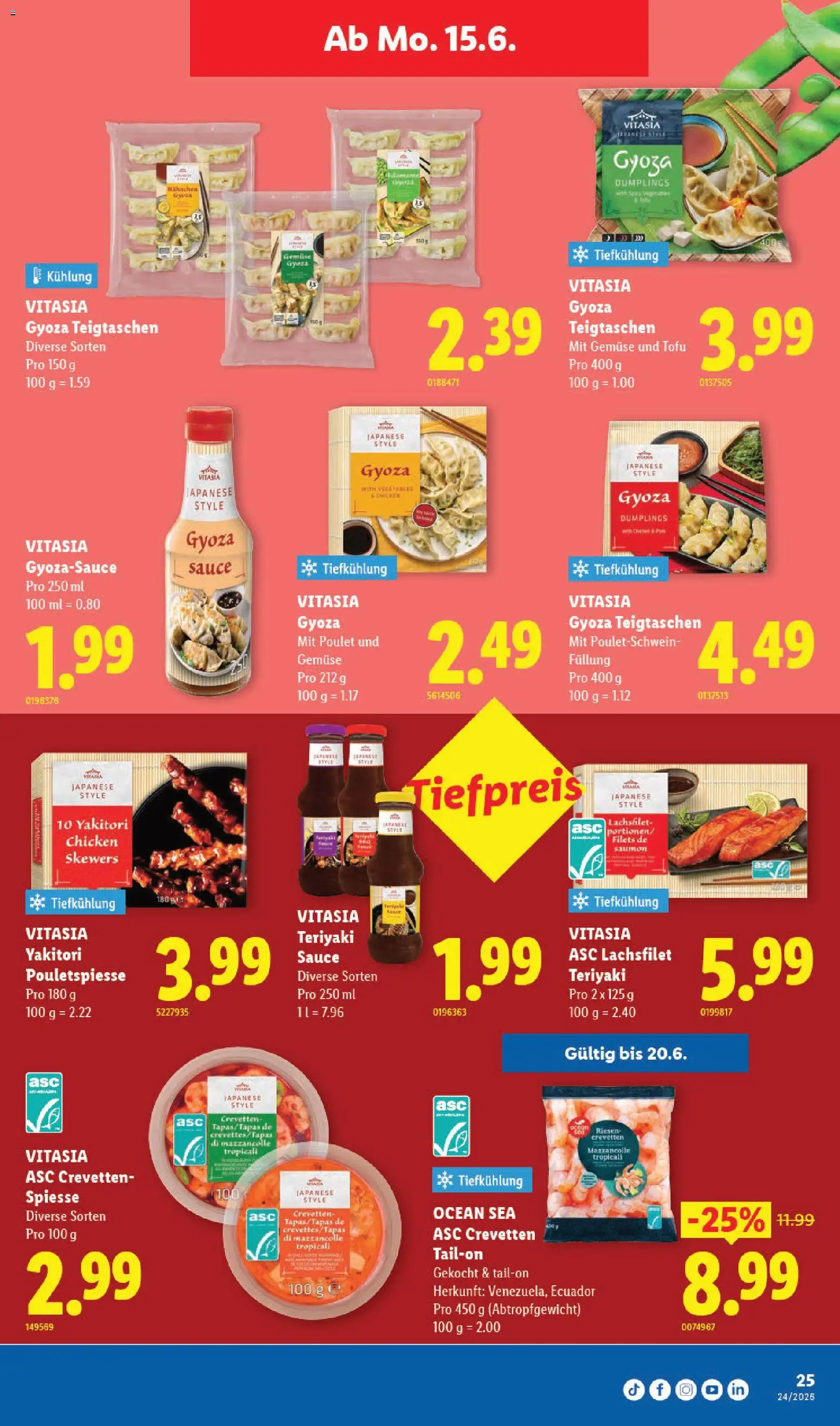 Lidl aktionen – gültig ab 11.06.2026 | Seite: 29 | Produkte: Spieße, Gemüse