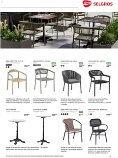 Selgros Restaurantmöbel ab 01.03.2026 gültig | Seite: 3 | Produkte: Esstisch, Barhocker, Tisch