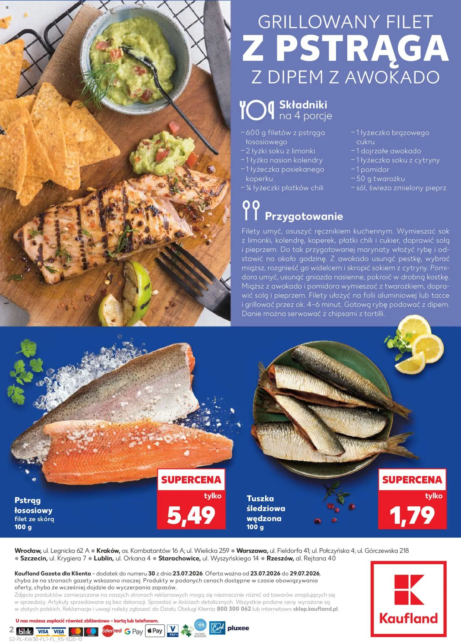 Kaufland Polsko leták - Jest fresz od 23.07.2026 | Strana: 2 | Produkty: Filet